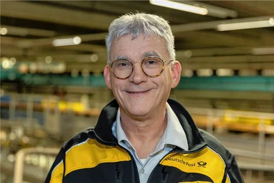 Stefan Friedl, Leiter der Niederlassung der Deutschen Post in Zwickau. 
