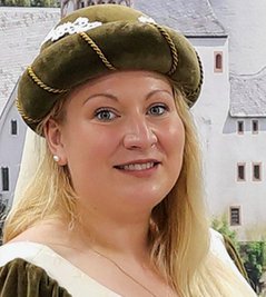 Diana Glomb - Burgfräulein Edelweiß in Schwarzenberg