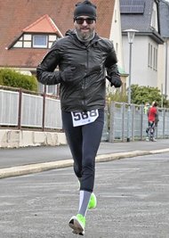 Andreas Bachmann wurde Gesamtzweiter über zehn Kilometer.