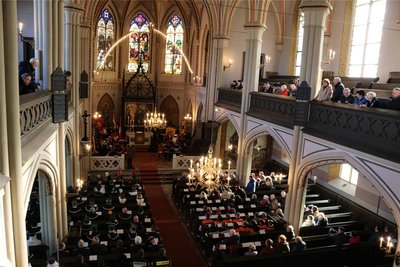 In der Stadtkirche Johanngeorgenstadt fand der Berggottesdienst zum 370. Stadtgründungstag statt.