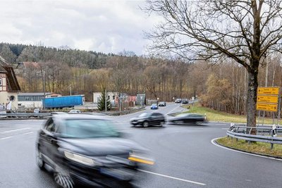 An der Zschopautalkreuzung zwischen Schönfeld und Annaberg ist mit mehr Verkehr und längeren Wartezeiten zu rechnen. 