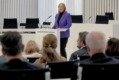 Bärbel Bas (SPD), Präsidentin des Deutschen Bundestages.