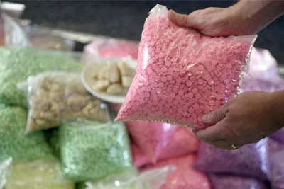 Ecstasy-Pillen gibt es in verschiedenen Farben und Formen: Die Droge erlebt gegenwärtig eine Renaissance, sagen Ermittler.