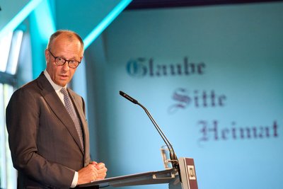 "Deutschland hat die Kraft für einen neuen Aufbruch", betont Bundeskanzler Friedrich Merz (CDU).