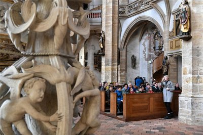 Am Wochenende werden im Freiberger Dom noch einmal viele Besucher erwartet.