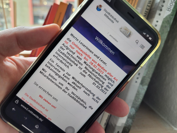 Website der Stadtbibliothek Mittweida