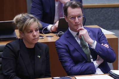Auch bei der schwarz-grünen Regierung in NRW läuft nicht alles rund. (Archivbild)