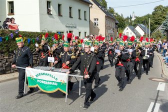 14. Bergfest Pobershau: Das sind die Höhepunkte des ersten Wochenendes - Innerhalb des Festumzuges am Sonntag in Pobershau ist auch eine große Bergparade zu erleben.