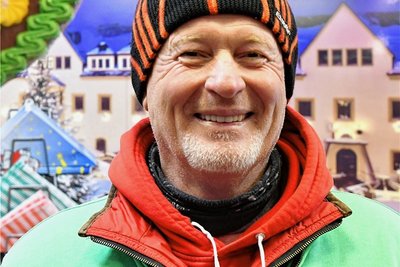 Michael Zinnecker bekam Gänsehaut beim Besuch Steinmeiers.