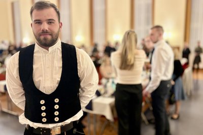 Franz Aude aus Stollberg will der Ausbildung zum Zimmerer sofort die Meisterschule folgen lassen.