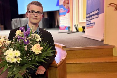 Oliver Espig ist Anlagenmechaniker für Sanitär-, Heizungs- und Klimatechnik und einer der besten seines Jahrgangs.