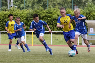 Beim Schwarzenberger Junior-Soccer-Cup bekam es der Nachwuchs der Gastgeber im Vorjahr unter anderem mit dem SV Auerhammer zu tun.
