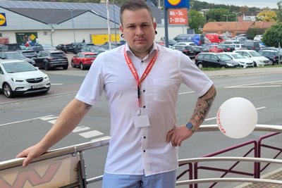 Michael Sobe hatte die Hilfsaktion für seine Frau Karolin mit vielen Helfern auf die Beine gestellt.