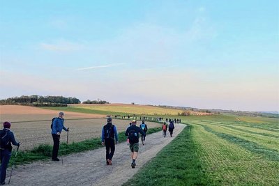 Mehr als 1500 Wanderer stellten sich der Herausforderung.