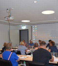 Der Gemeinderat hat bereits im neuen Depot getagt.