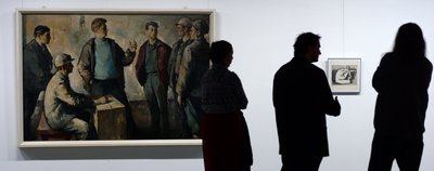 Letzter großer Aufschlag: Unter dem Motto "Schicht im Schacht" fand im Herbst 2013 in der Neuen Sächsischen Galerie die letzte große Ausstellung mit Werken aus der Wismut-Sammlung statt. Seither ruhen deren Schätze weitgehend unbeachtet in den Magazinen
