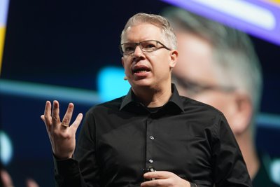 Frank Thelen, Unternehmer, Investor und Autor, ist auch als Redner wie hier bei der Digital-Messe OMR gefragt.