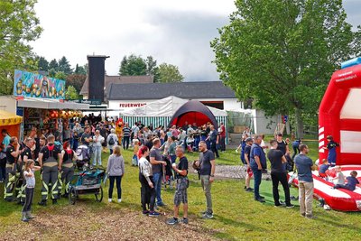 Am Samstagnachmittag war das Feuerwehr- und Kinderfest in Wüstenbrand gut besucht.