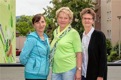 Annett Rischer, Konstanze Schumann und Sabine Zimmermann