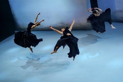 Hier geht es auch ums Schweben und Fliegen: Die Vertigo Dance Company aus Israel eröffnet mit dem Stück "Mana" das Festival am Mittwoch im Opernhaus.