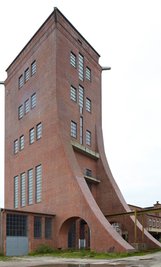 Der Förderturm des Martin-Hoop-Schachts IV. 