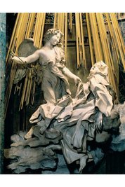 Die Verzückung der heiligen Therese in der Kirche Santa Maria della Vittoria.