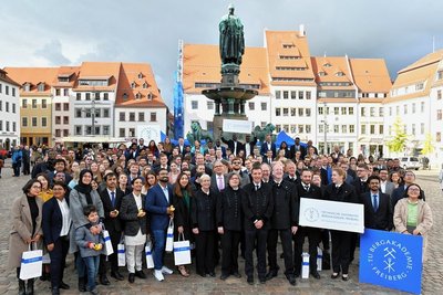 Die Absolventen des Studienjahres 2021/2022 der TU Bergakademie Freiberg