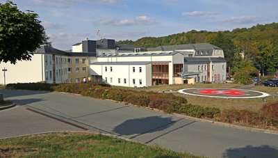 Das DRK-Krankenhaus in Lichtenstein. Zurzeit werden Pläne zu Strukturveränderungen diskutiert. 