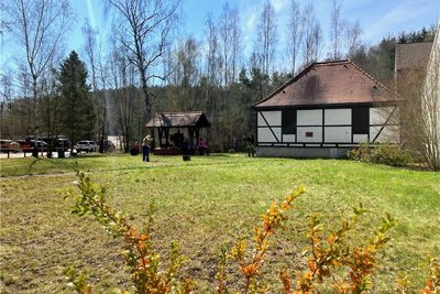 Das erste sächsische Zylindergebläse befindet sich in Muldenhütten und kann in Betrieb besichtigt werden. 
