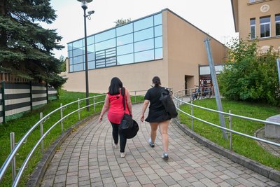 Die moderne Turnhalle an der Oberschule in Lichtenau wird für Schul- und Vereinssport genutzt.