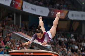 15-jähriges Toptalent aus Chemnitz turnt sich bei den Finals ins Rampenlicht - Jesenia Schäfer, Deutsche Meisterin im Sprung vom TuS Chemnitz-Altendorf, turnt sich immer mehr ins Rampenlicht.