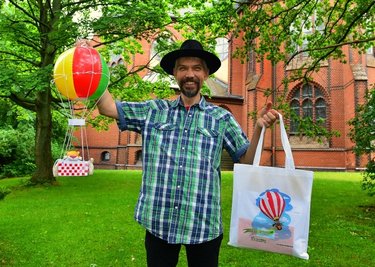 Klaus Schnake lädt am Sonntag ab 10 Uhr zum Familien-Mutmach-Tag an die Trinitatiskirche in Hainichen ein. 