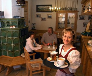 Iris Sellke im Gasthof "Brettmühle"