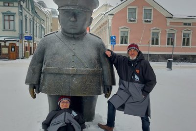 Ines und Stefan Fuchs haben dieses Jahr an den Weltmeisterschaften im finnischen Oulu teilgenommen. Seit 2021 haben sie dafür trainiert.
