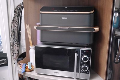 Auf die Mikrowelle und den Airfryer konnte Familie Schwarze nicht verzichten.