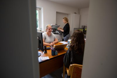 In den Räumen der Villa Postplatz bietet der Verein SABS Beratung für Menschen ohne Krankenversicherung.