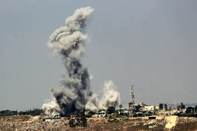 Allein am Sonntag zählten libanesische Medien rund 90 israelische Angriffe im Süden.