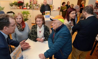 Feier zum 30-jährigen Bestehen der Verbraucherzentrale Auerbach.