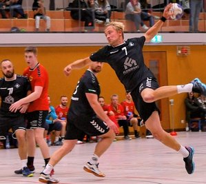 Rotation erneut gestoppt: Auch 7 Tore von Patrick Neubert konnten am Sonnabend die 22:23-Niederlage gegen Leipzig nicht abwenden. 