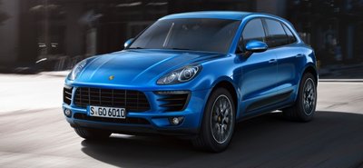Den fast zwei Tonnen schweren Porsche Macan beschleunigt das 258 PS starke Dieseltriebwerk bis auf Tempo 230. Kostenpunkt: ab 57.930 Euro (Foto: Porsche)