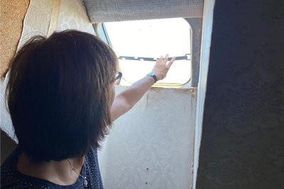 Wer aus einem der Dachfenster schaut, sieht und riecht die Anwesenheit der Tiere. Versuche, sie mit lauten Geräuschen zu verscheuchen, schlugen alle fehl.