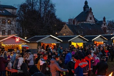 Trubel herrschte zum Weihnachtsmarkt 2019.