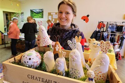Auch in diesem Jahr soll beim Ostermarkt ein buntes Angebot präsentiert werden. 