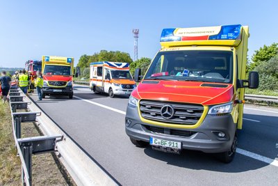 Unfallstelle A72