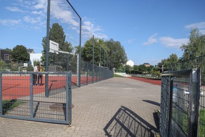 Wird bereits genutzt: Der Sportplatz an der Grundschule „Südlicher Sonnenberg“.