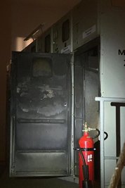 Während des Einsatzes musste der Strom abgeschaltet werden.