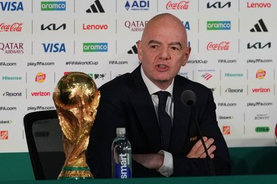 FIFA-Boss Gianni Infantino macht sich für eine Begnadigung von Christophe Gleizes stark. (Archivbild)