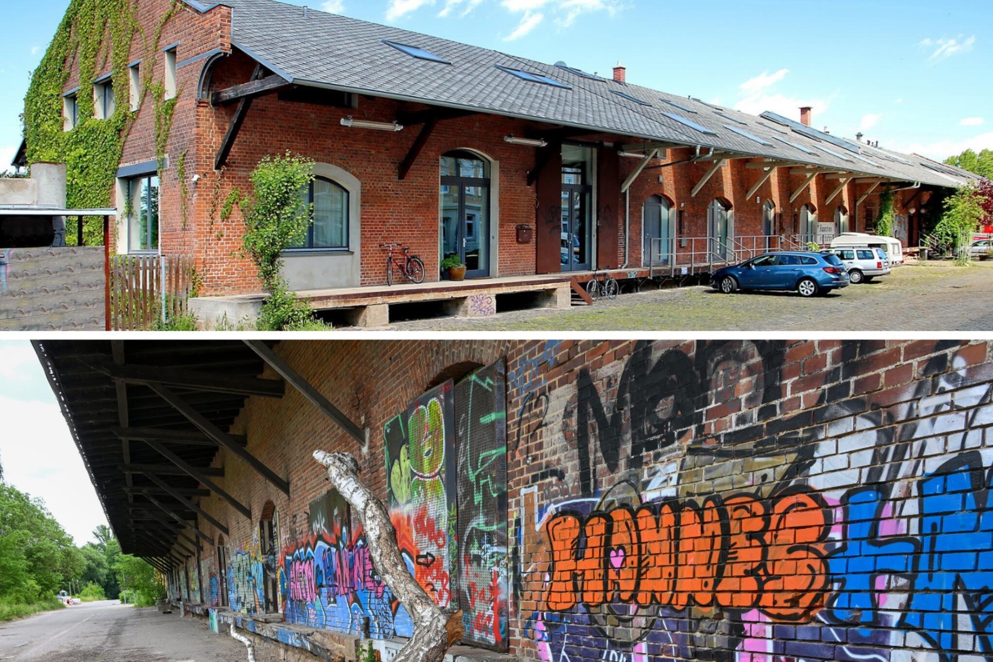 So könnte der Güterbahnhof Chemnitz-Altendorf einmal aussehen