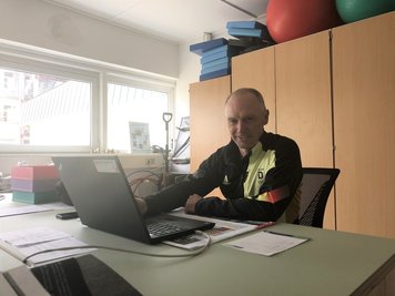 Macht sich bereits Gedanken über die Vorbereitung auf die neue Wintersportsaison 2023/2024: Janko Neuber, Bundesstützpunkttrainer Skilanglauf am Olympiastützpunkt Oberwiesenthal. 