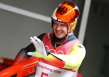 Rodler Johannes Ludwig erreichte Platz fünf.